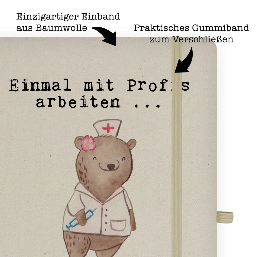 Bawełniany notatnik DIN A4 lekarka pasja Zawód, Wykształcenie, Jubileusz, Pożegnanie, Emerytura, Kolega, Koleżanka, Prezent, Dawać, Pracownik, Współpracownik, Firma, Dziękuję, Dziękuję bardzo