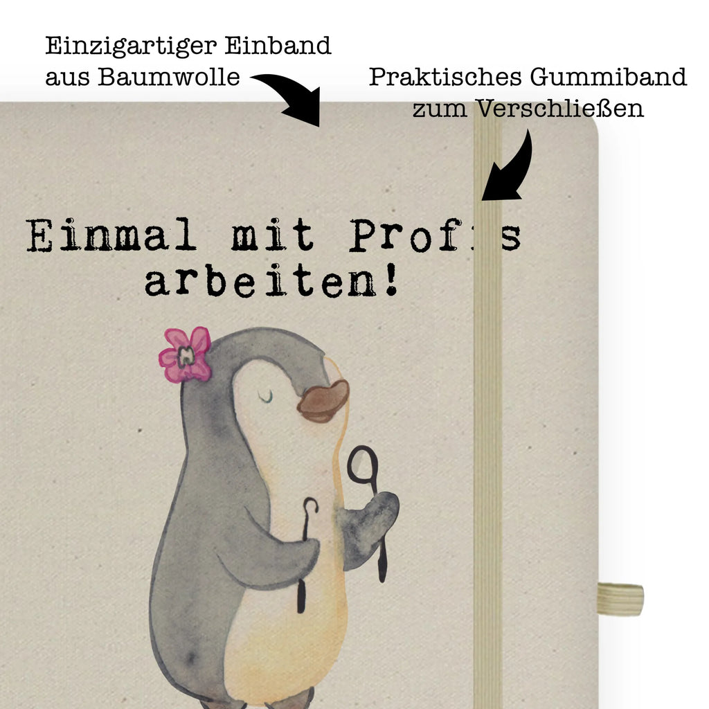 Bawełniany notatnik DIN A4 asystentka stomatologiczna pasja Zawód, Wykształcenie, Jubileusz, Pożegnanie, Emerytura, Kolega, Koleżanka, Prezent, Dawać, Pracownik, Współpracownik, Firma, Dziękuję, Dziękuję bardzo