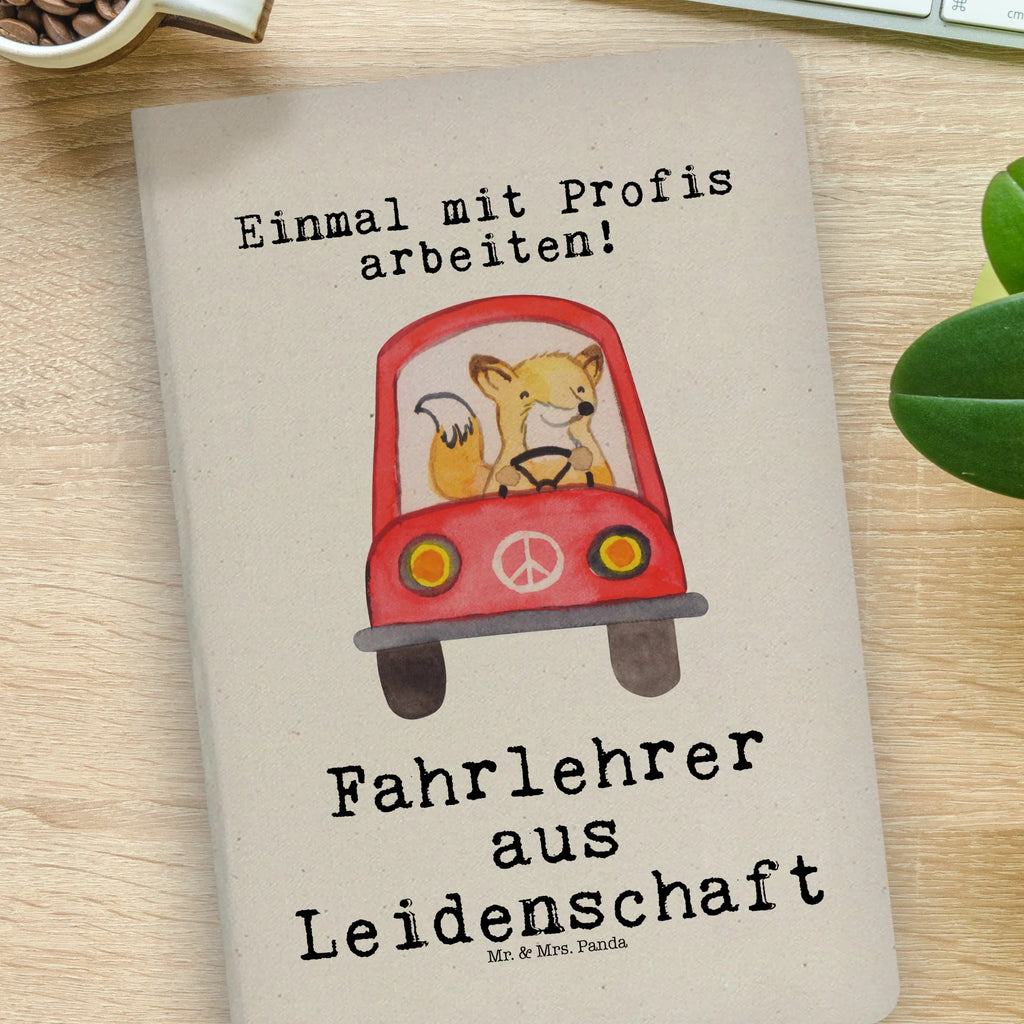 Cotton notebook driving instructor Passion writing book, entry book, notes, notebook, address book, journal, notepad, sketchbook, diary, gift, gift idea, best, farewell gift, passing exam, anniversary, retirement, promotion, job start, sayings, funny, profession