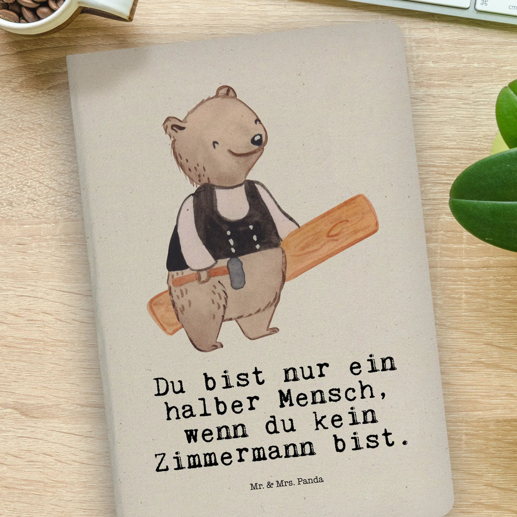 Cotton notebook Carpenter Heart notepad, notes, writing book, address book, diary, notebook, sketchbook, entry book, journal, gift, gift idea, best, farewell gift, passing exam, anniversary, retirement, promotion, job start, sayings, funny, profession