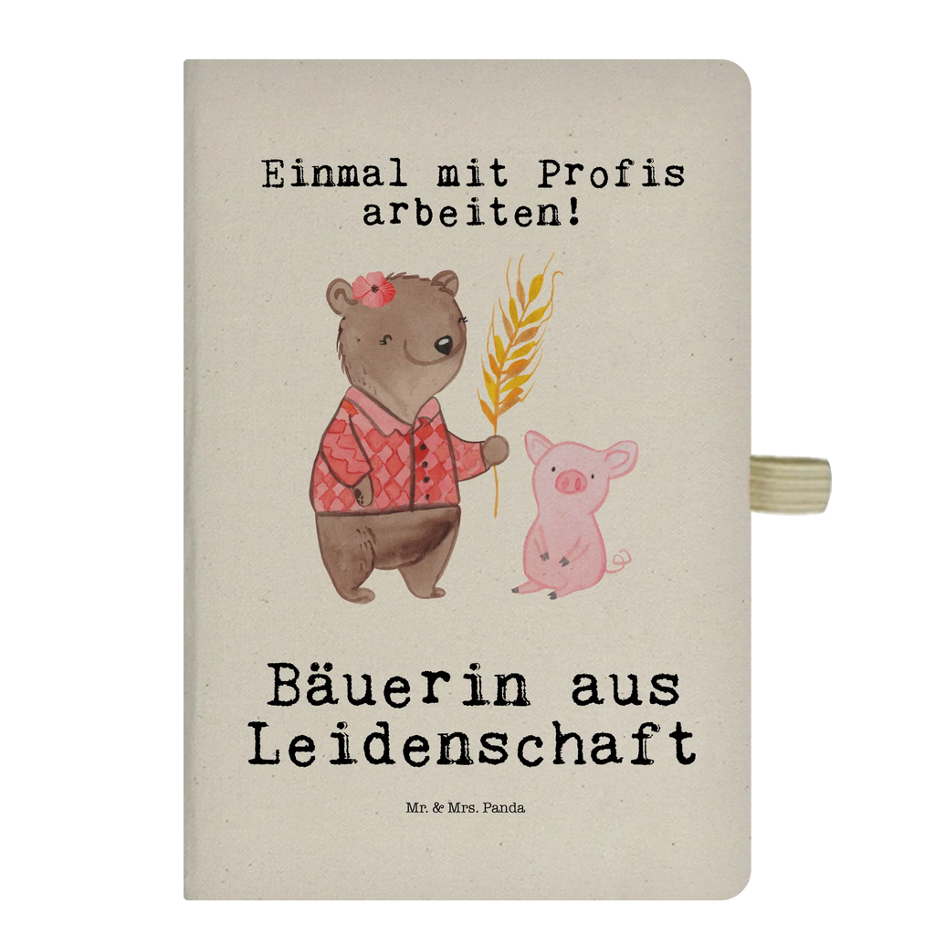 Cotton notebook Female Farmer Passion sketchbook, notepad, entry book, journal, notes, diary, address book, writing book, notebook, gift, gift idea, best, farewell gift, passing exam, anniversary, retirement, promotion, job start, sayings, funny, profession