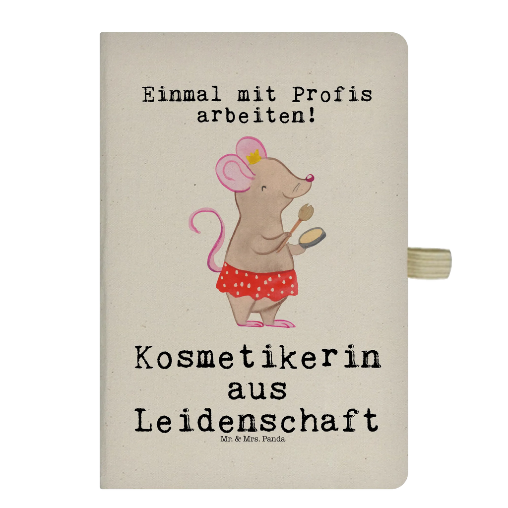 Cotton notebook beautician Passion notes, writing book, notebook, diary, journal, notepad, sketchbook, address book, entry book, gift, gift idea, best, farewell gift, passing exam, anniversary, retirement, promotion, job start, sayings, funny, profession