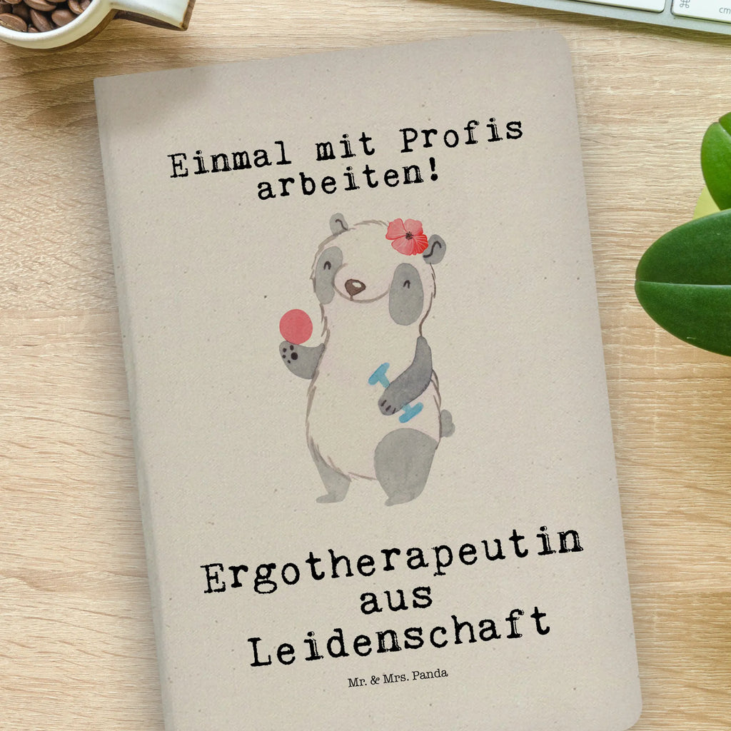 Cotton notebook occupational therapist Passion notes, notepad, sketchbook, notebook, writing book, diary, address book, entry book, journal, gift, gift idea, best, farewell gift, passing exam, anniversary, retirement, promotion, job start, sayings, funny, profession