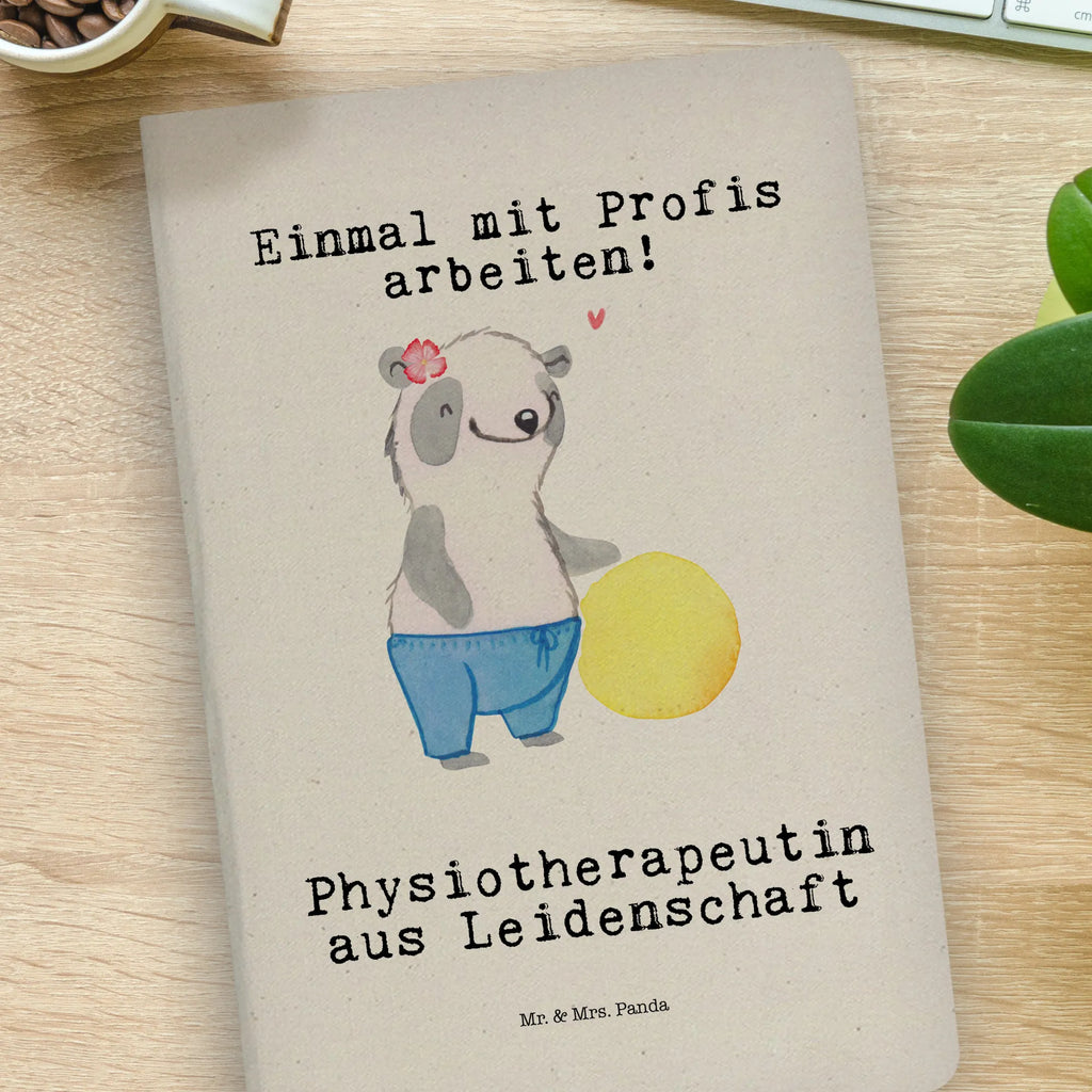 Cotton notebook Physiotherapist Passion entry book, journal, sketchbook, notepad, diary, address book, notes, writing book, notebook, gift, gift idea, best, farewell gift, passing exam, anniversary, retirement, promotion, job start, sayings, funny, profession