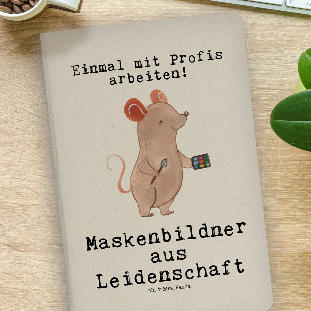 Cotton notebook Makeup Artist Passion journal, notepad, entry book, writing book, sketchbook, notebook, notes, diary, address book, gift, gift idea, best, farewell gift, passing exam, anniversary, retirement, promotion, job start, sayings, funny, profession