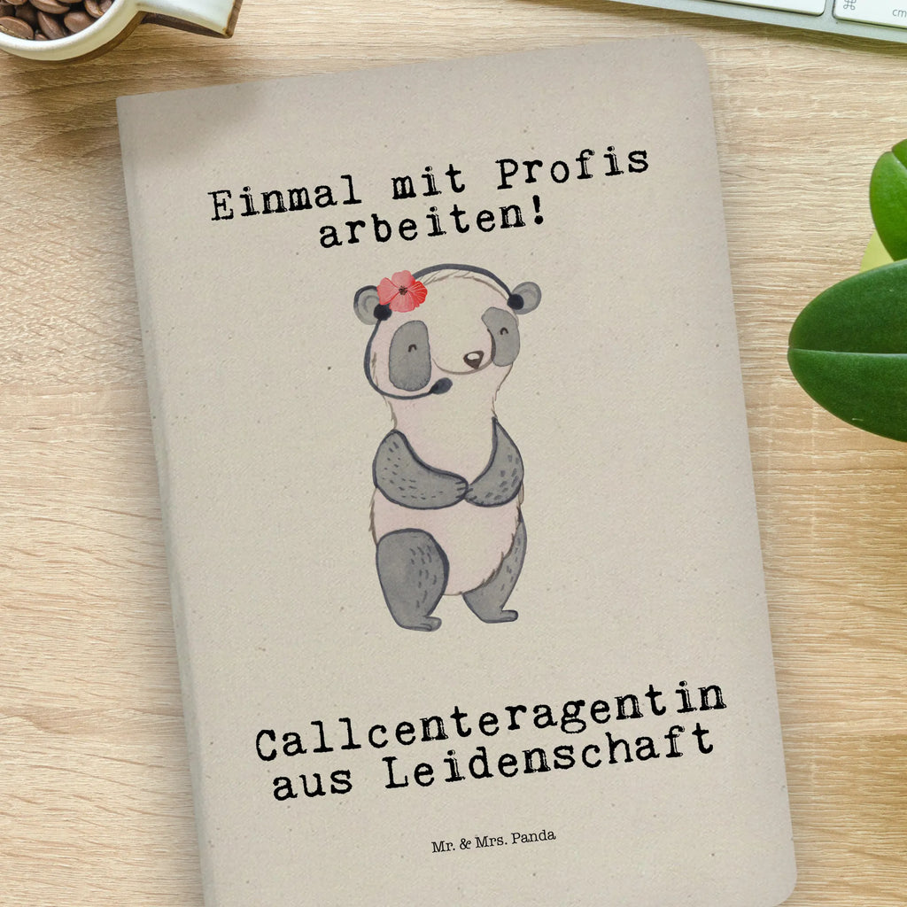 Cotton notebook Call center agent Passion diary, writing book, notepad, journal, address book, entry book, sketchbook, notebook, notes, gift, gift idea, best, farewell gift, passing exam, anniversary, retirement, promotion, job start, sayings, funny, profession