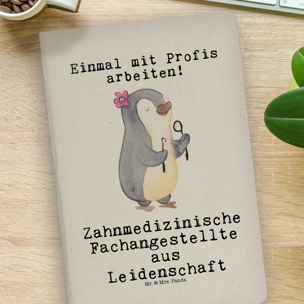 Bawełniany notatnik DIN A4 asystentka stomatologiczna pasja Zawód, Wykształcenie, Jubileusz, Pożegnanie, Emerytura, Kolega, Koleżanka, Prezent, Dawać, Pracownik, Współpracownik, Firma, Dziękuję, Dziękuję bardzo