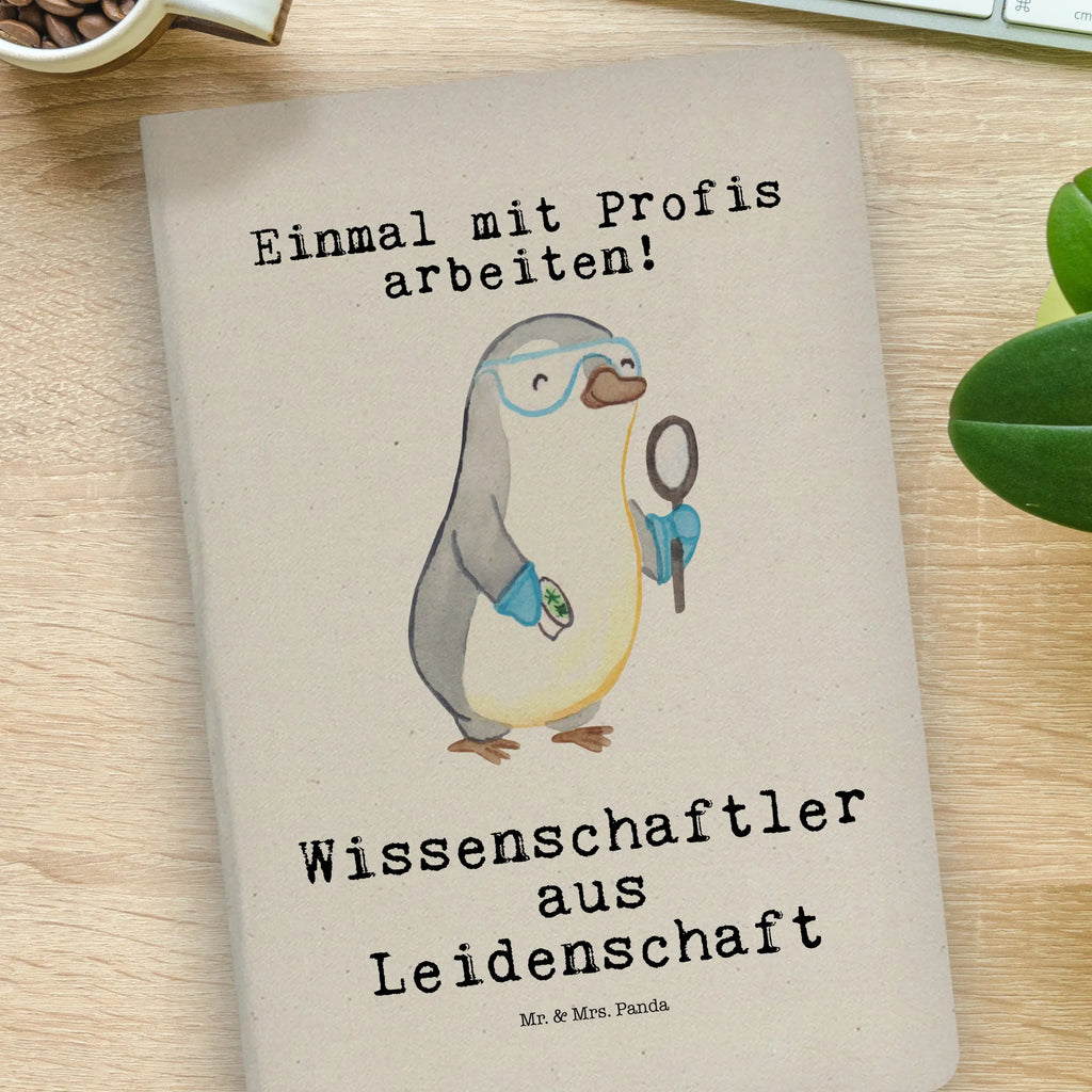 Cotton notebook Scientist Passion notes, diary, writing book, notebook, journal, notepad, sketchbook, address book, entry book, gift, gift idea, best, farewell gift, passing exam, anniversary, retirement, promotion, job start, sayings, funny, profession