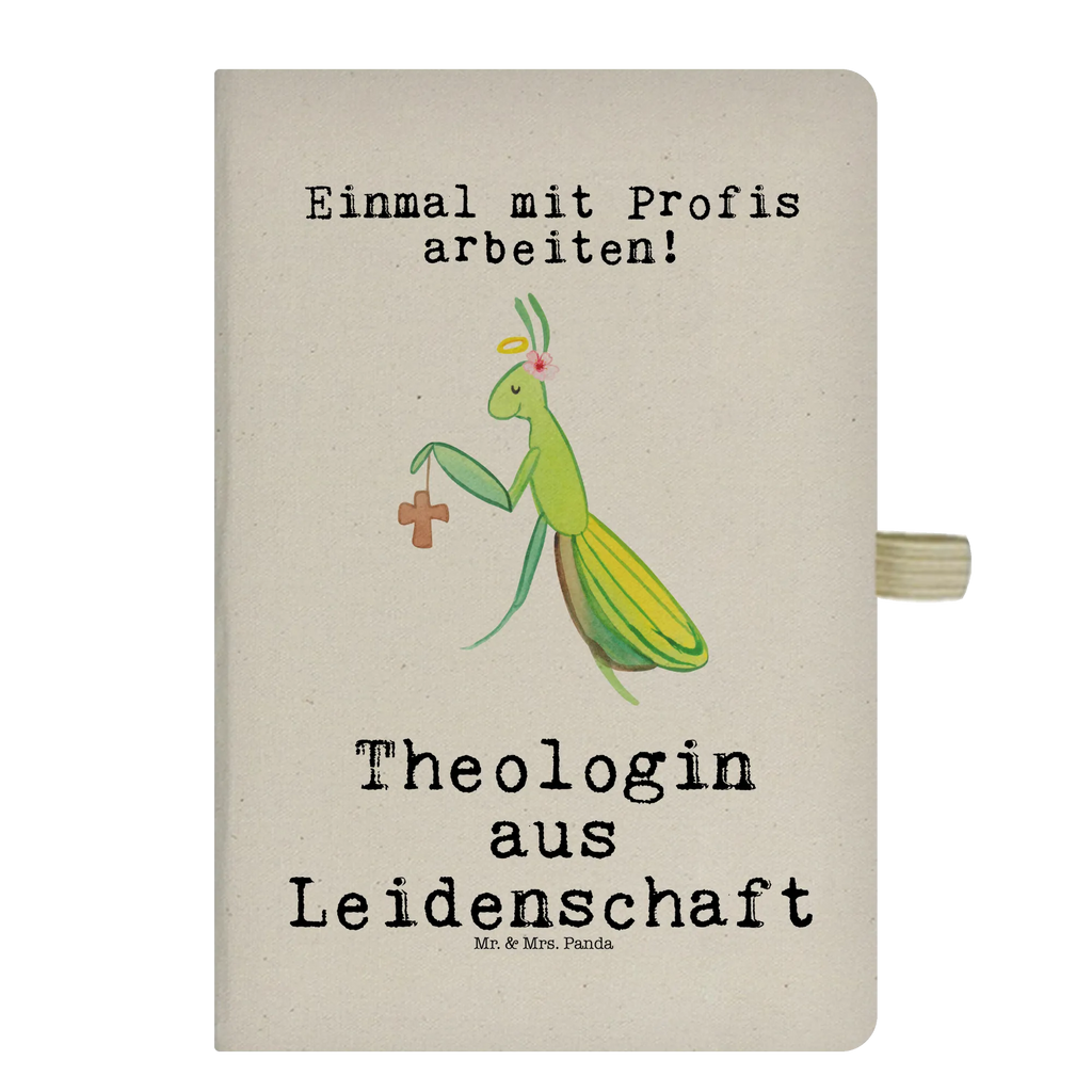 Cotton notebook Female theologian Passion notes, writing book, sketchbook, entry book, notebook, notepad, journal, diary, address book, gift, gift idea, best, farewell gift, passing exam, anniversary, retirement, promotion, job start, sayings, funny, profession