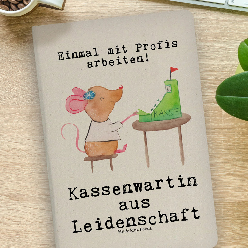 Cotton notebook Treasurer Passion writing book, address book, notebook, sketchbook, diary, entry book, notepad, notes, journal, gift, gift idea, best, farewell gift, passing exam, anniversary, retirement, promotion, job start, sayings, funny, profession