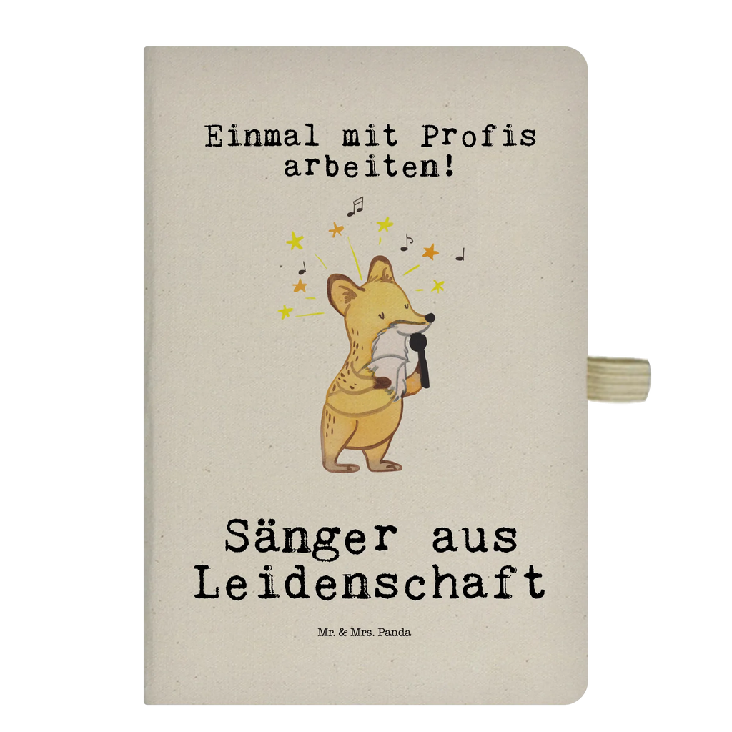 Cotton notebook Singer Passion diary, notebook, writing book, notepad, sketchbook, address book, entry book, journal, notes, gift, gift idea, best, farewell gift, passing exam, anniversary, retirement, promotion, job start, sayings, funny, profession