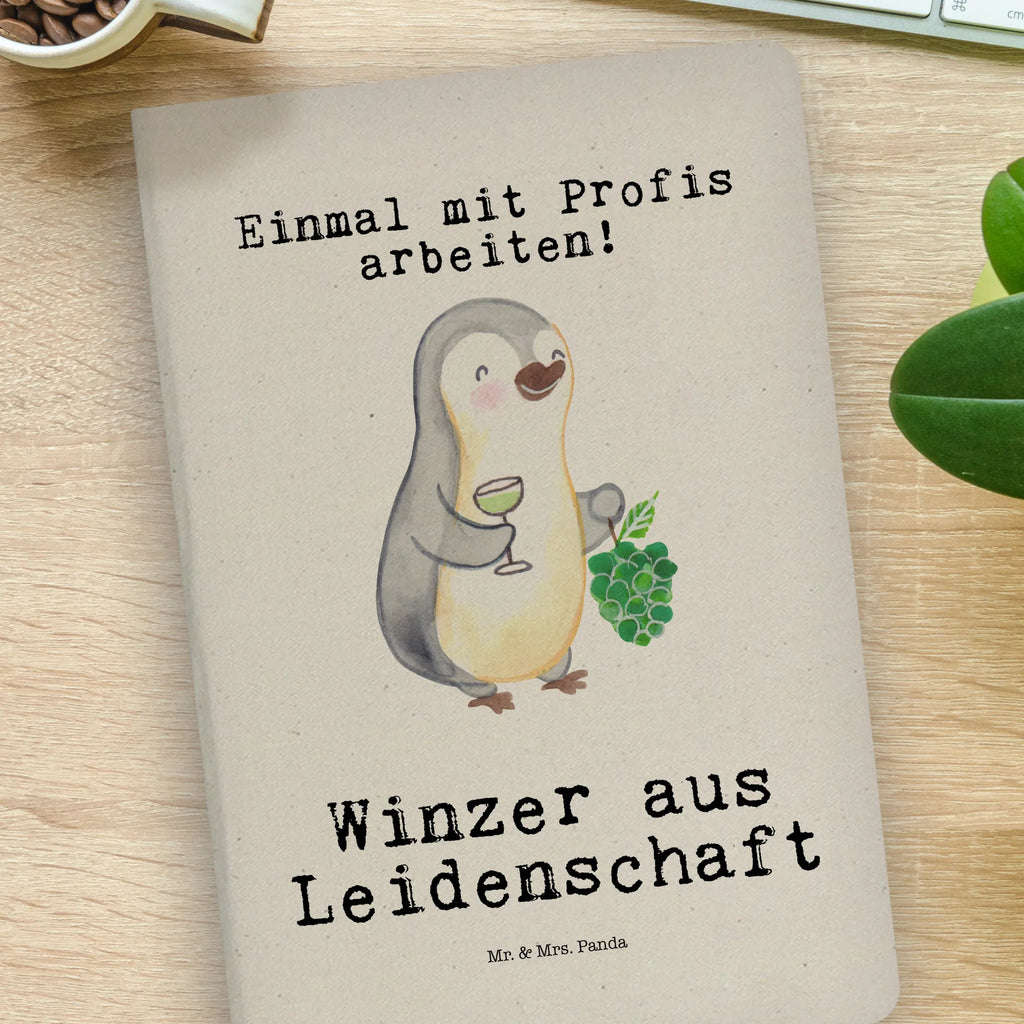 Cotton notebook Winemaker Passion address book, notepad, notebook, notes, journal, writing book, diary, entry book, sketchbook, gift, gift idea, best, farewell gift, passing exam, anniversary, retirement, promotion, job start, sayings, funny, profession