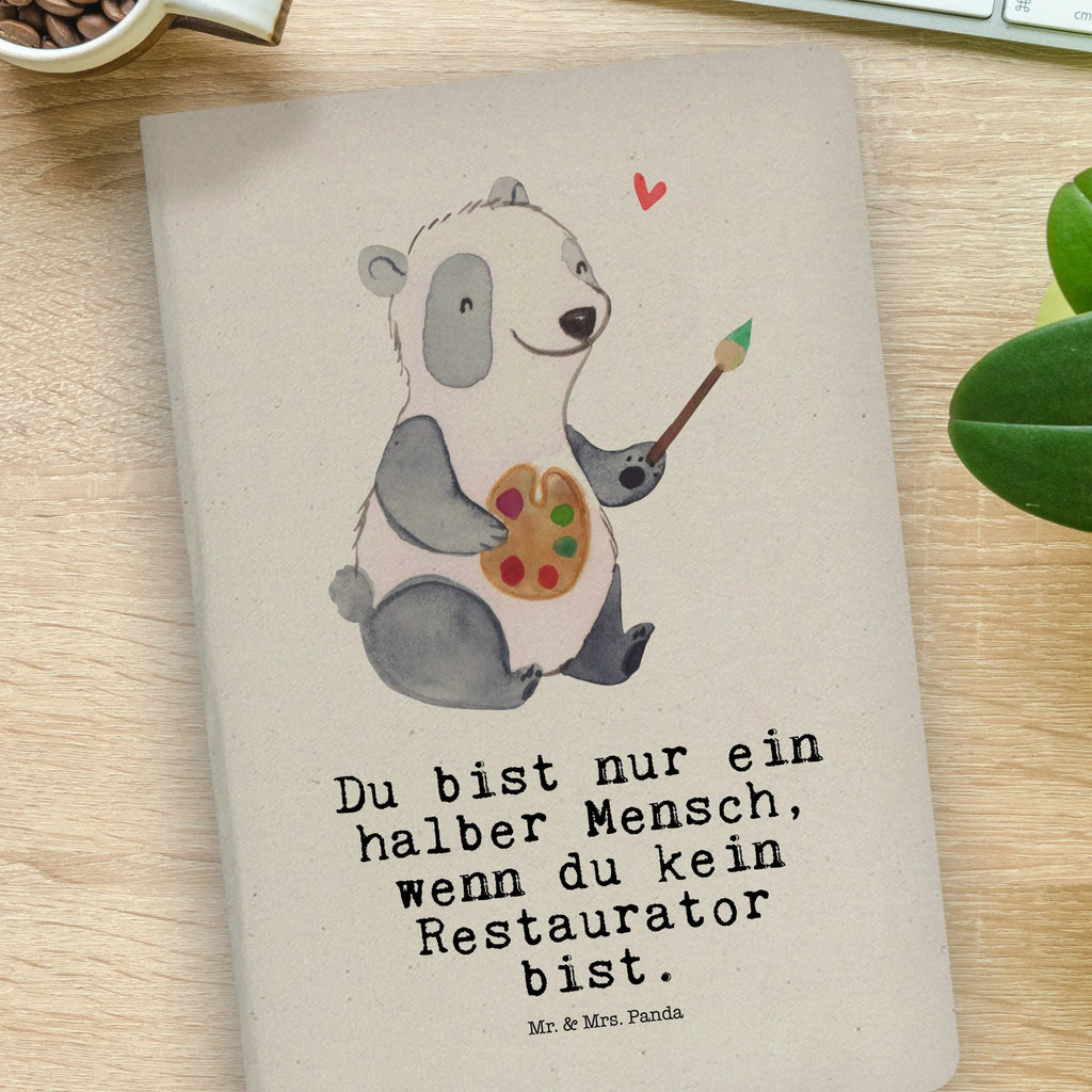 Cotton notebook Restorer heart notepad, sketchbook, writing book, journal, address book, notes, diary, entry book, notebook, gift, gift idea, best, farewell gift, passing exam, anniversary, retirement, promotion, job start, sayings, funny, profession