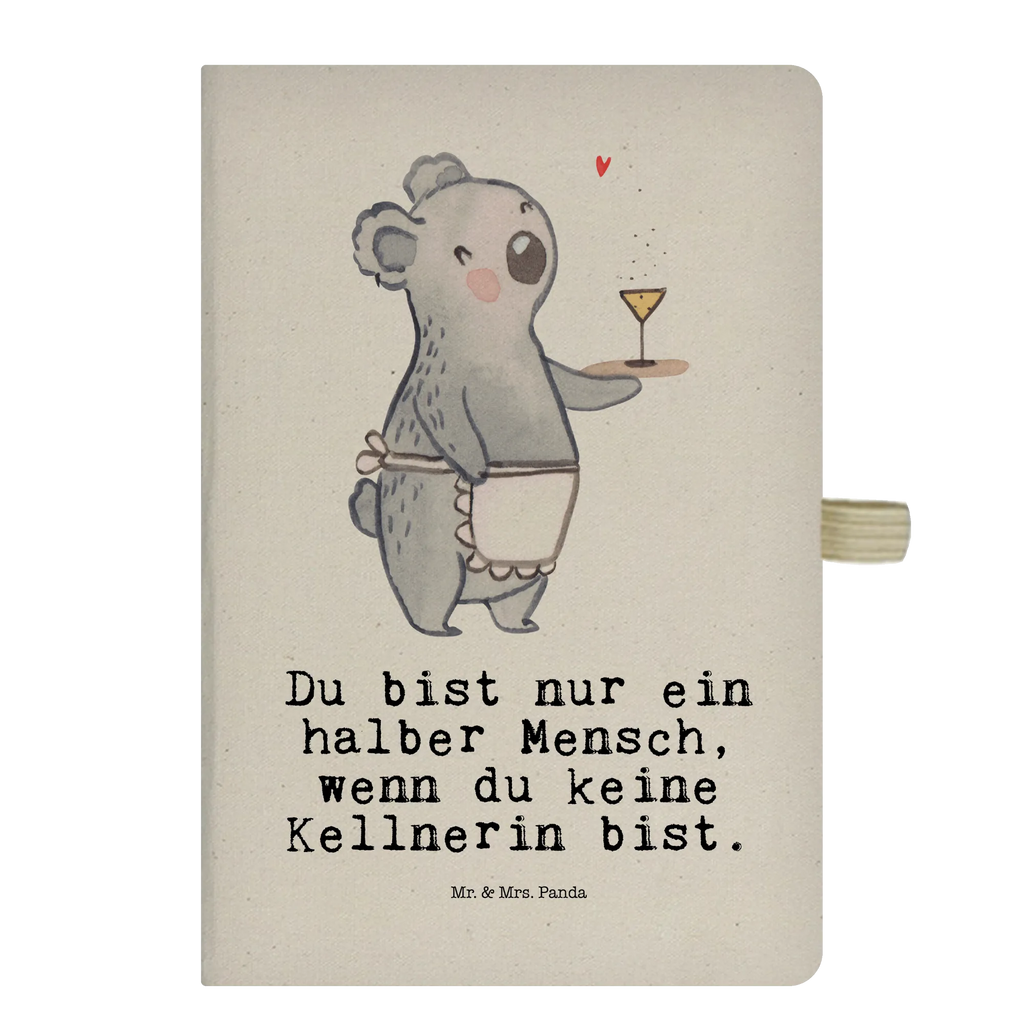 Cotton notebook Waitress heart sketchbook, address book, notes, diary, notebook, entry book, writing book, journal, notepad, gift, gift idea, best, farewell gift, passing exam, anniversary, retirement, promotion, job start, sayings, funny, profession