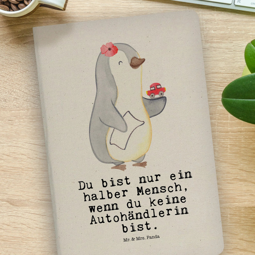 Bawełniany notatnik DIN A4 dealerka samochodowa serce Zawód, Wykształcenie, Jubileusz, Pożegnanie, Emerytura, Kolega, Koleżanka, Prezent, Dawać, Pracownik, Współpracownik, Firma, Dziękuję, Dziękuję bardzo