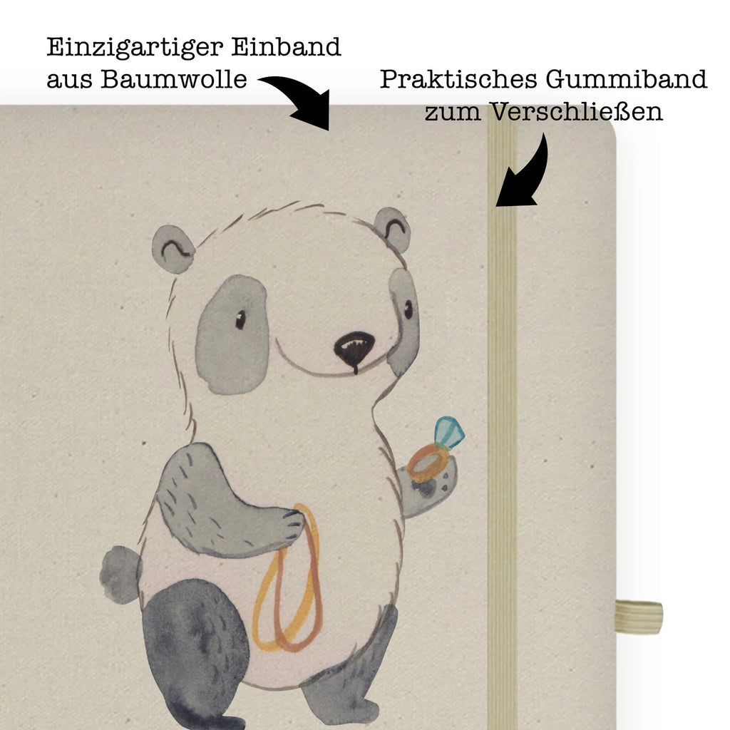 Cotton notebook Jeweler Heart notebook, address book, entry book, writing book, diary, sketchbook, notes, notepad, journal, gift, gift idea, best, farewell gift, passing exam, anniversary, retirement, promotion, job start, sayings, funny, profession