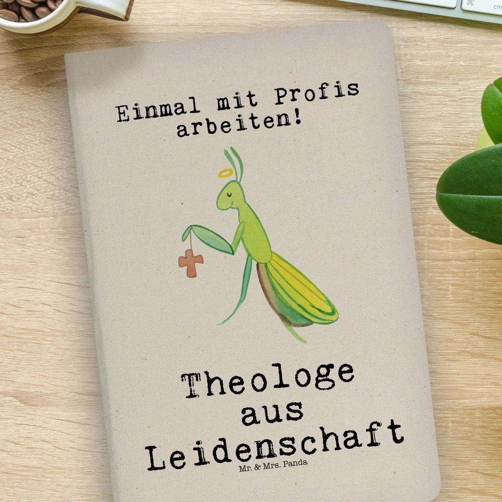 Cotton notebook Theologian Passion diary, entry book, writing book, address book, journal, notebook, sketchbook, notepad, notes, gift, gift idea, best, farewell gift, passing exam, anniversary, retirement, promotion, job start, sayings, funny, profession