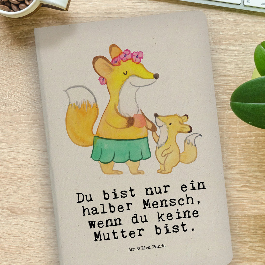 Cotton notebook Mother Heart notebook, notes, journal, address book, notepad, writing book, entry book, diary, sketchbook, gift, gift idea, best, farewell gift, passing exam, anniversary, retirement, promotion, job start, sayings, funny, profession