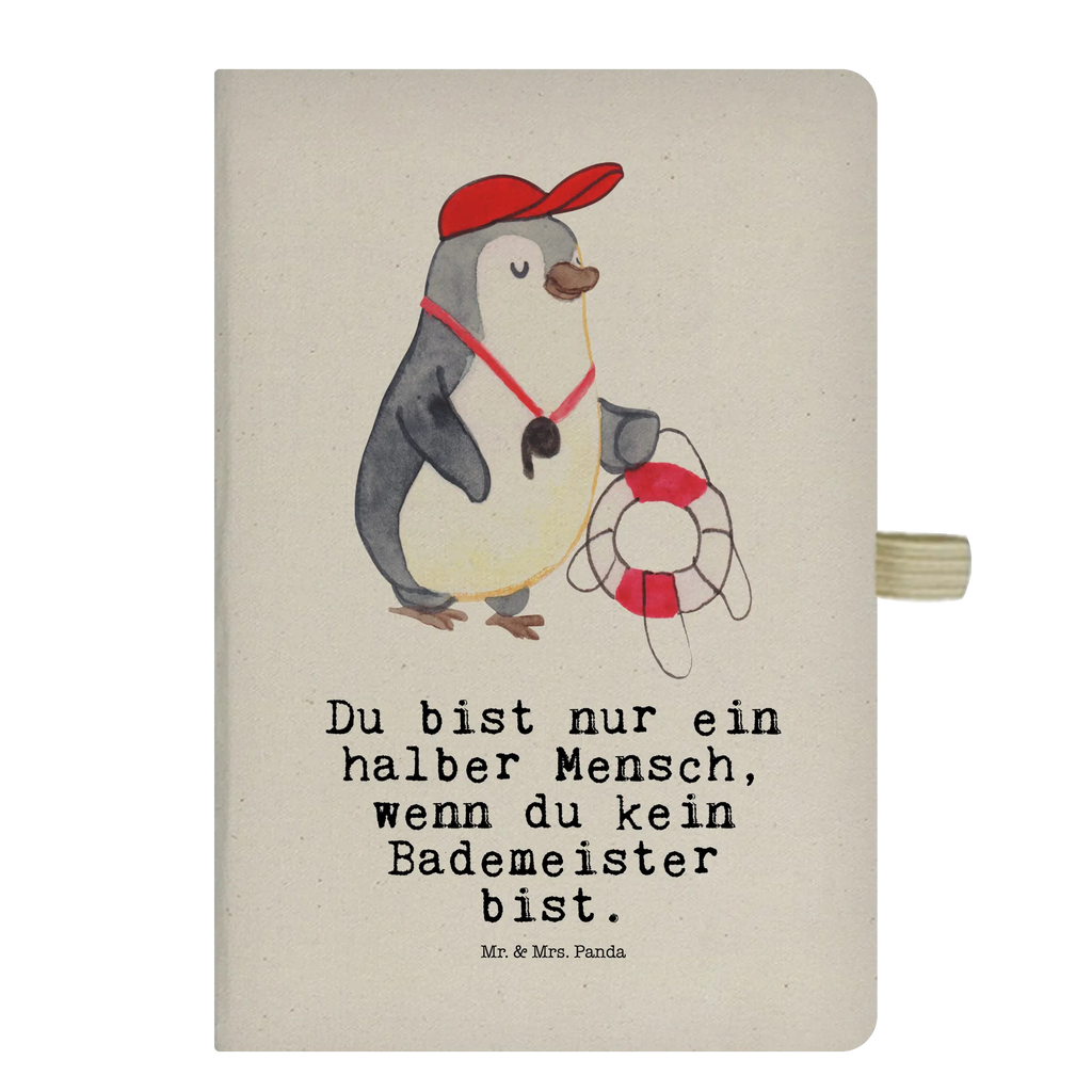 Cotton notebook lifeguard Heart sketchbook, entry book, notepad, diary, journal, notes, writing book, address book, notebook, gift, gift idea, best, farewell gift, passing exam, anniversary, retirement, promotion, job start, sayings, funny, profession