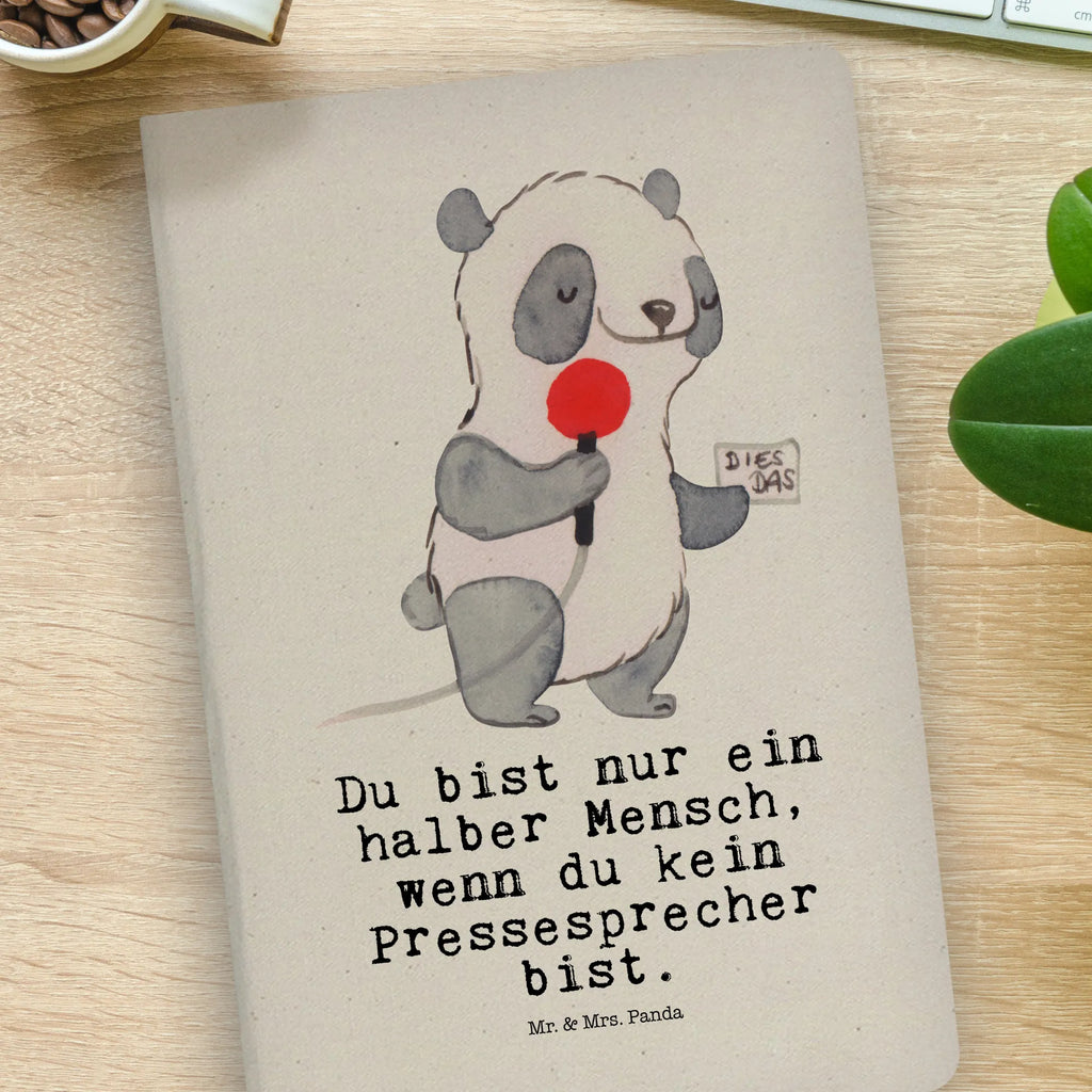 Bawełniany notatnik DIN A4 rzecznik prasowy Serce Zawód, Wykształcenie, Jubileusz, Pożegnanie, Emerytura, Kolega, Koleżanka, Prezent, Dawać, Pracownik, Współpracownik, Firma, Dziękuję, Dziękuję bardzo