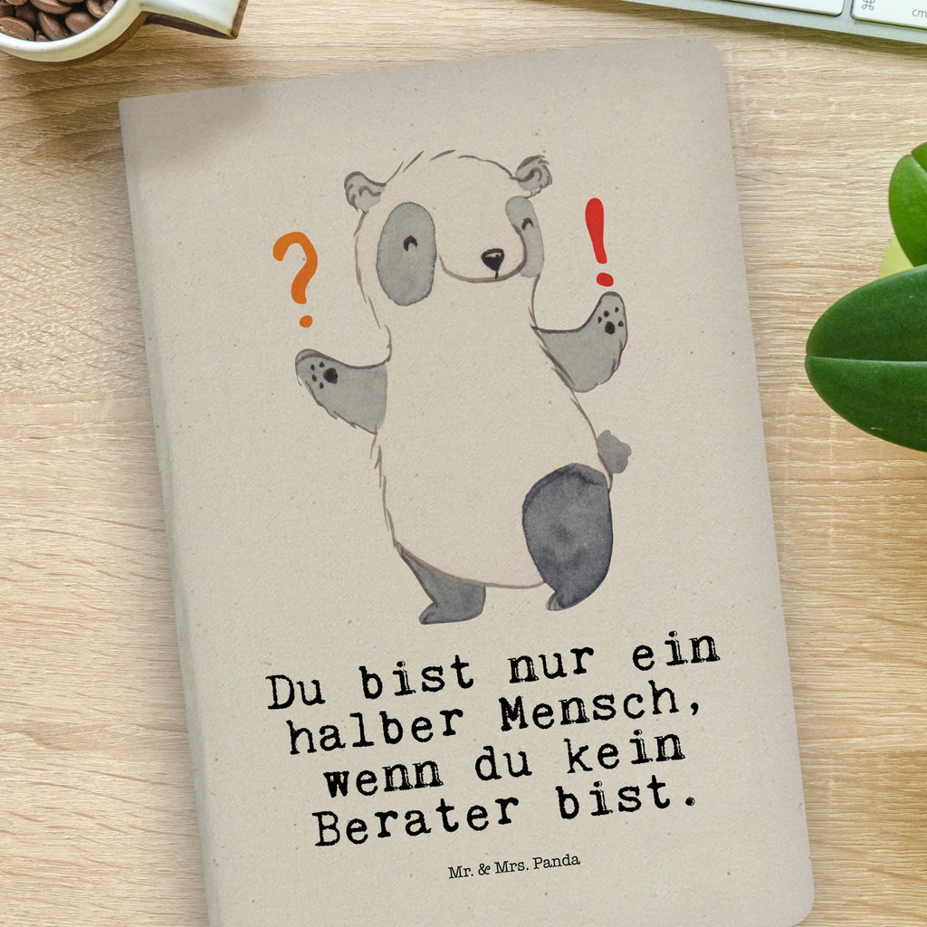 Cotton notebook Consultant heart notes, address book, diary, notepad, notebook, journal, sketchbook, writing book, entry book, gift, gift idea, best, farewell gift, passing exam, anniversary, retirement, promotion, job start, sayings, funny, profession