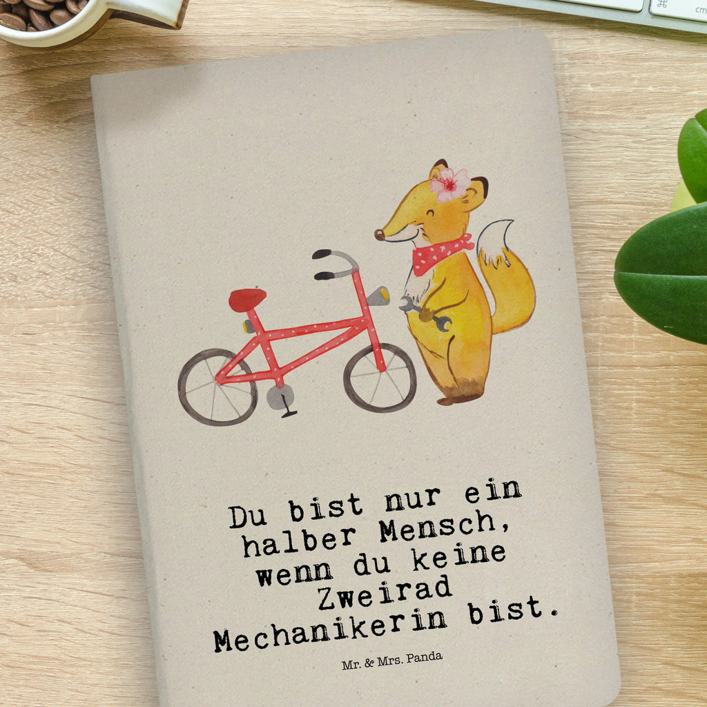 Cotton notebook Bicycle Mechanic heart entry book, writing book, notebook, notepad, notes, journal, diary, address book, sketchbook, gift, gift idea, best, farewell gift, passing exam, anniversary, retirement, promotion, job start, sayings, funny, profession