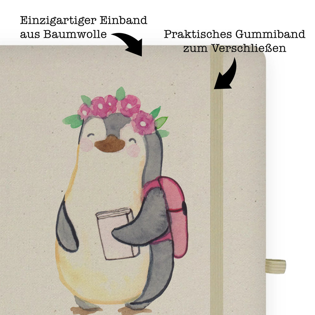 Cotton notebook female student heart writing book, diary, notebook, sketchbook, entry book, notepad, address book, journal, notes, gift, gift idea, best, farewell gift, passing exam, anniversary, retirement, promotion, job start, sayings, funny, profession