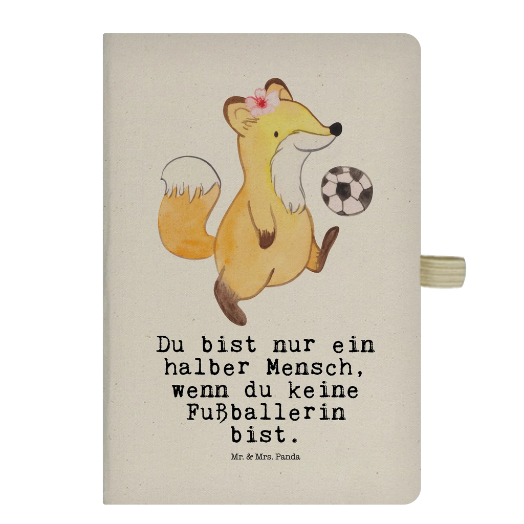 Cotton notebook female footballer Heart diary, notes, writing book, address book, notepad, journal, notebook, entry book, sketchbook, gift, gift idea, best, farewell gift, passing exam, anniversary, retirement, promotion, job start, sayings, funny, profession