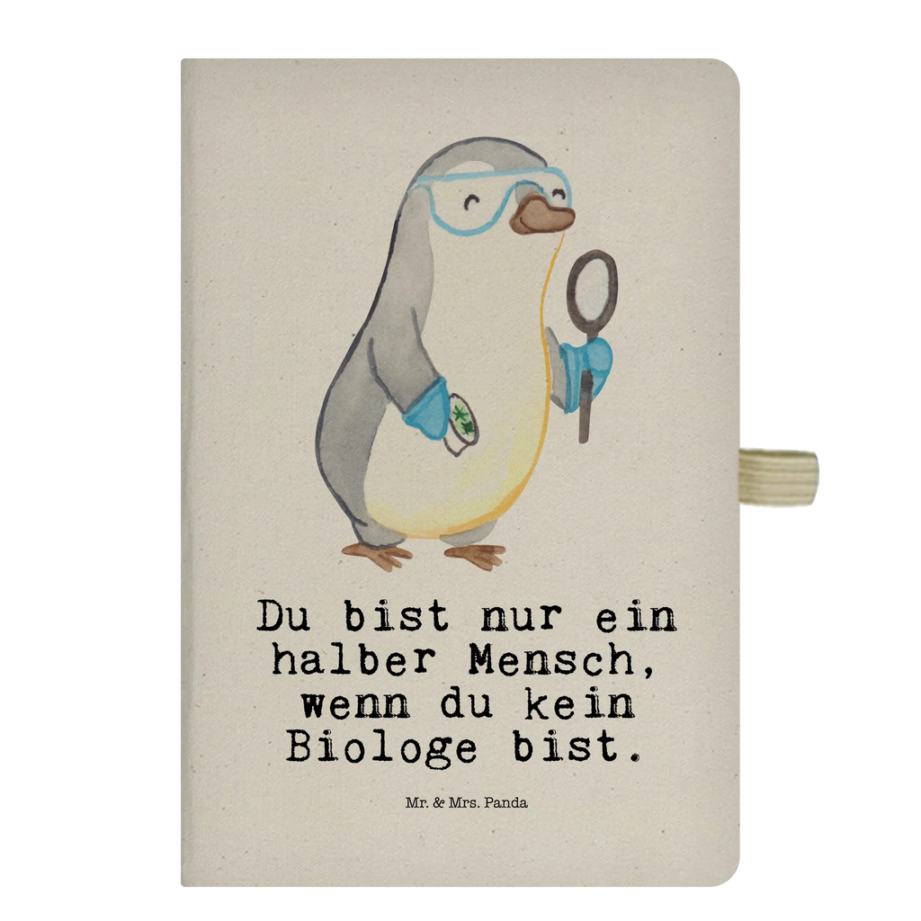 Cotton notebook biologist Heart address book, entry book, sketchbook, notepad, diary, writing book, notebook, notes, journal, gift, gift idea, best, farewell gift, passing exam, anniversary, retirement, promotion, job start, sayings, funny, profession