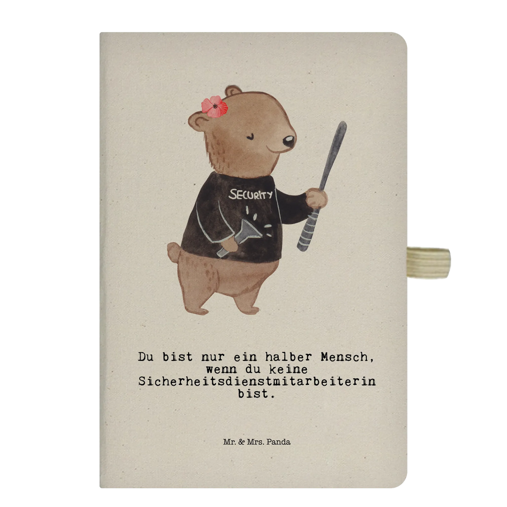 Cotton notebook Female security service employee Heart writing book, notebook, diary, notepad, sketchbook, entry book, address book, notes, journal, gift, gift idea, best, farewell gift, passing exam, anniversary, retirement, promotion, job start, sayings, funny, profession