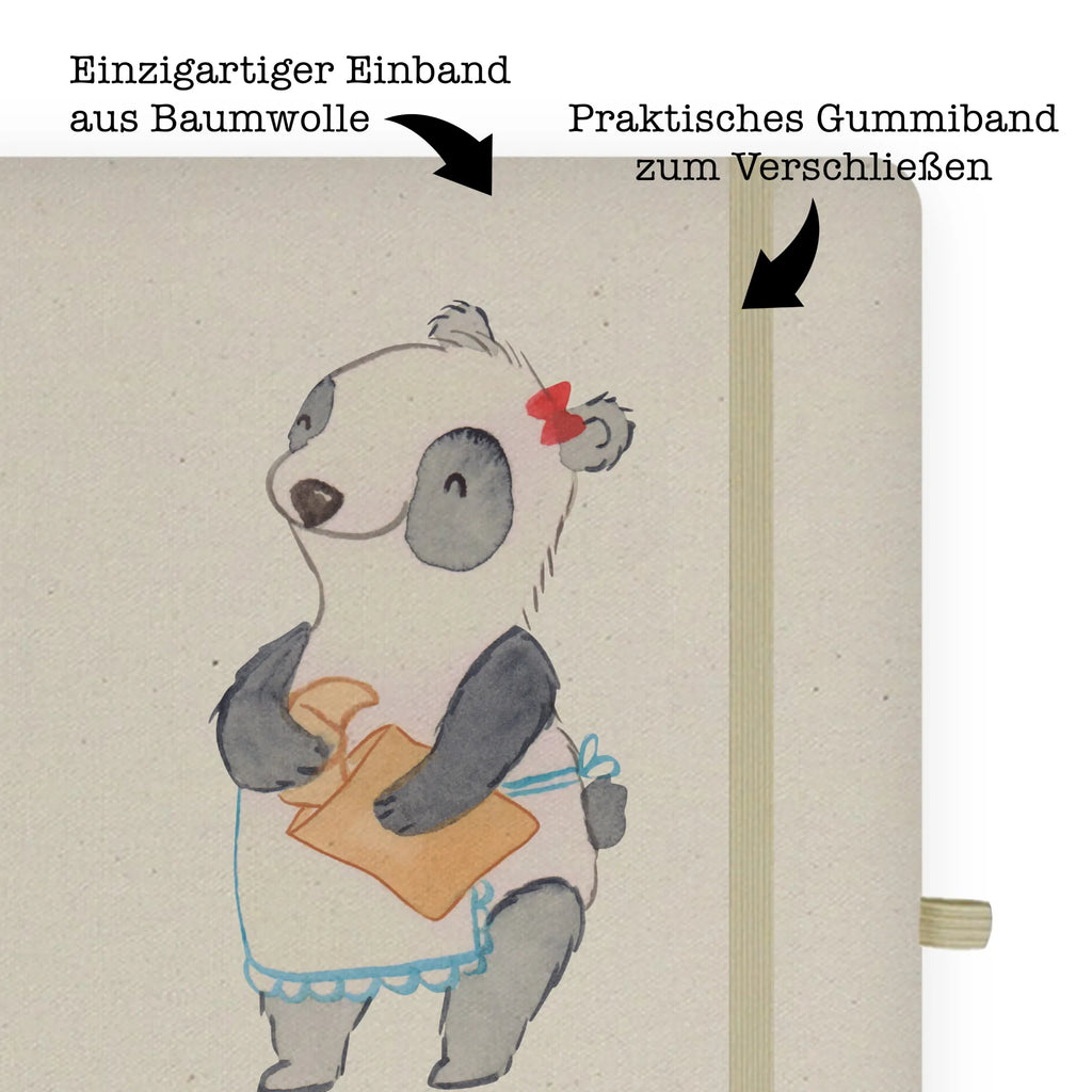 Cotton notebook Bakery Saleswoman heart address book, journal, notebook, sketchbook, notepad, writing book, entry book, diary, notes, gift, gift idea, best, farewell gift, passing exam, anniversary, retirement, promotion, job start, sayings, funny, profession