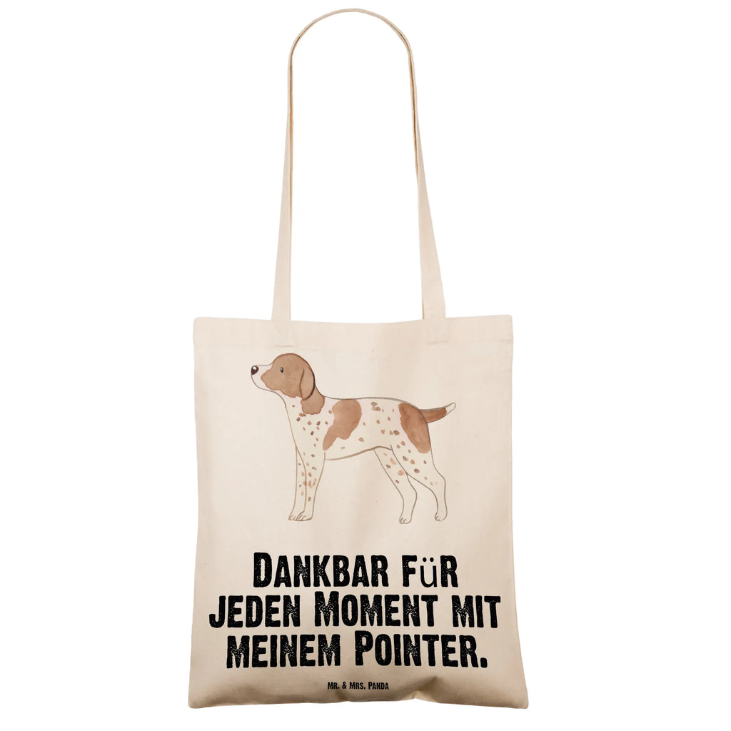 Tote bag Pointer Moment Einkaufstüte, Stofftasche, Laptoptasche, Stoffbeutel, Tasche, Schultertasche, Badetasche, Umhängetasche, Beuteltasche, Jutebeutel, Strandtasche, Shopper, Einkaufstasche, Jutetasche, Beutel, Tragetasche, Hund, Hunderasse, Rassehund, Hundebesitzer, Geschenk, Tierfreund, Schenken, Welpe, English Pointer, Pointer
