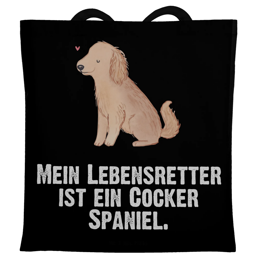 Tote bag Cocker Spaniel Lifesaver Umhängetasche, Tüte, baumwollbeutel, Baumwolltasche, bedruckte tasche, Schultertasche, Alltagstasche, tote bag, Tragetasche, Leinentasche, Shopper, Strandtasche, Badetasche, Einkaufstüte, Einkaufstasche, büchertasche, Jutebeutel, Stofftasche, Tasche, Schultasche, Henkeltasche, Jutetasche, Stoffbeutel, Beutel, unitasche, shopping tasche, Beuteltasche, uni tasche, Statementbeutel, Laptoptasche, Einkaufsbeutel, Hunderasse, Welpe, Rassehund, Tierfreund, Hundebesitzer, Geschenk, Hund, Schenken, Cocker Spaniel, Englische Cockerspaniel