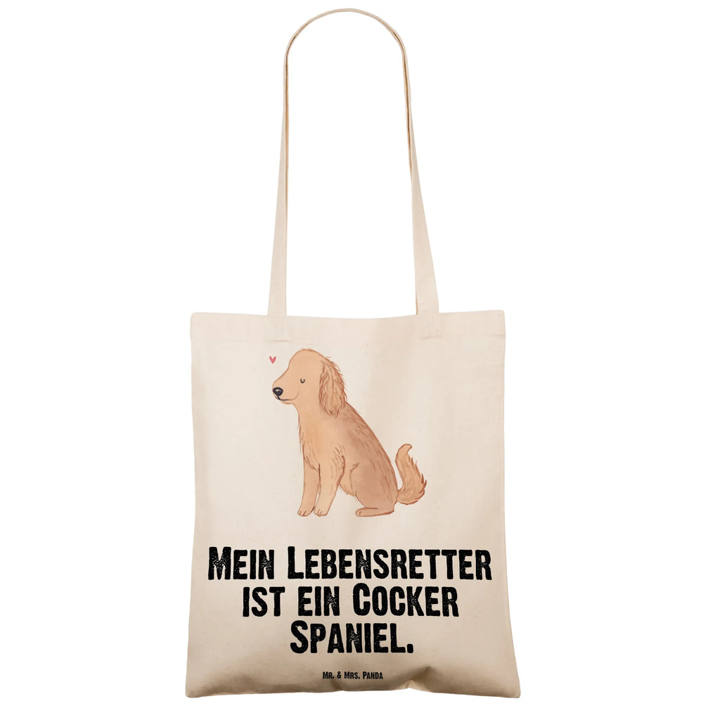 Tote bag Cocker Spaniel Lifesaver Umhängetasche, Tüte, baumwollbeutel, Baumwolltasche, bedruckte tasche, Schultertasche, Alltagstasche, tote bag, Tragetasche, Leinentasche, Shopper, Strandtasche, Badetasche, Einkaufstüte, Einkaufstasche, büchertasche, Jutebeutel, Stofftasche, Tasche, Schultasche, Henkeltasche, Jutetasche, Stoffbeutel, Beutel, unitasche, shopping tasche, Beuteltasche, uni tasche, Statementbeutel, Laptoptasche, Einkaufsbeutel, Hunderasse, Welpe, Rassehund, Tierfreund, Hundebesitzer, Geschenk, Hund, Schenken, Cocker Spaniel, Englische Cockerspaniel
