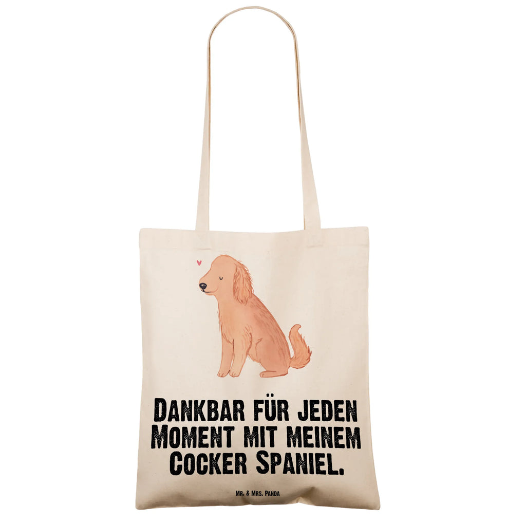 Tote bag Cocker Spaniel Moment Stoffbeutel, Jutetasche, Einkaufstasche, Tragetasche, Laptoptasche, Badetasche, Stofftasche, Strandtasche, Einkaufstüte, Jutebeutel, Tasche, Schultertasche, Umhängetasche, Shopper, Beutel, Beuteltasche, Hund, Hunderasse, Rassehund, Hundebesitzer, Geschenk, Tierfreund, Schenken, Welpe, Cocker Spaniel, Englische Cockerspaniel