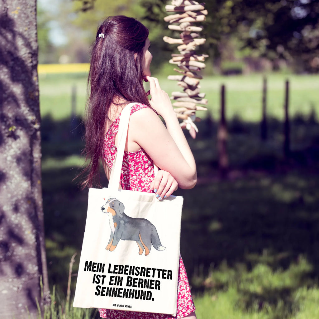 Tote bag Bernese Mountain Dog Lifesaver Tasche, Beuteltasche, Jutebeutel, Badetasche, Stoffbeutel, Schultertasche, Umhängetasche, Jutetasche, Einkaufstasche, Stofftasche, Beutel, Strandtasche, Einkaufstüte, Tragetasche, Shopper, Laptoptasche, Hund, Hunderasse, Rassehund, Hundebesitzer, Geschenk, Tierfreund, Schenken, Welpe, Dürrbächler, Berner Sennenhund