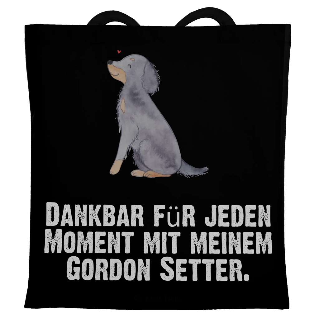 Tragetasche Gordon Setter Moment Schultertasche, Jutetasche, Einkaufstüte, Beutel, Tasche, Badetasche, Jutebeutel, Tragetasche, Einkaufstasche, Stofftasche, Laptoptasche, Beuteltasche, Shopper, Strandtasche, Umhängetasche, Stoffbeutel, Hund, Hunderasse, Rassehund, Hundebesitzer, Geschenk, Tierfreund, Schenken, Welpe, Jagdhund, Gordon Shetter