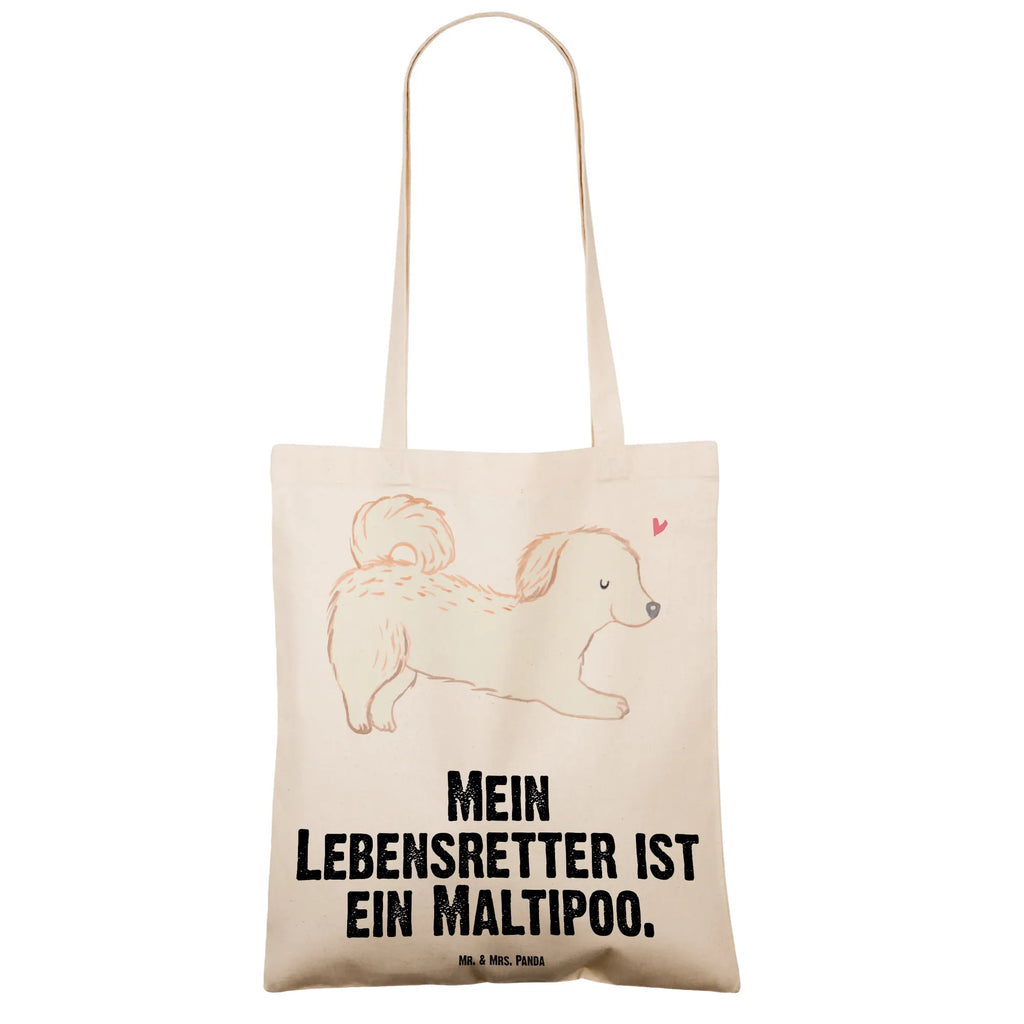 Tragetasche Maltipoo Lebensretter Strandtasche, Beutel, Laptoptasche, Beuteltasche, Umhängetasche, Jutebeutel, Jutetasche, Badetasche, Tragetasche, Einkaufstasche, Schultertasche, Einkaufstüte, Stoffbeutel, Shopper, Stofftasche, Tasche, Hund, Hunderasse, Rassehund, Hundebesitzer, Geschenk, Tierfreund, Schenken, Welpe, Maltipoo, Mischling, Kreuzung