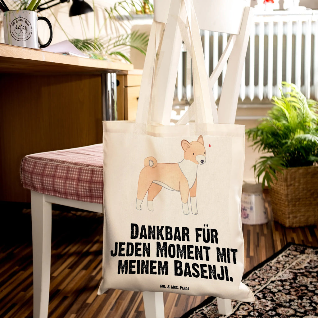 Tote bag Basenji moment Stofftasche, Umhängetasche, Badetasche, Laptoptasche, Jutebeutel, Beutel, Tasche, Stoffbeutel, Jutetasche, Beuteltasche, Schultertasche, Strandtasche, Shopper, Einkaufstasche, Tragetasche, Einkaufstüte, Hund, Hunderasse, Rassehund, Hundebesitzer, Geschenk, Tierfreund, Schenken, Welpe, Kongo-Terrier, Basenji