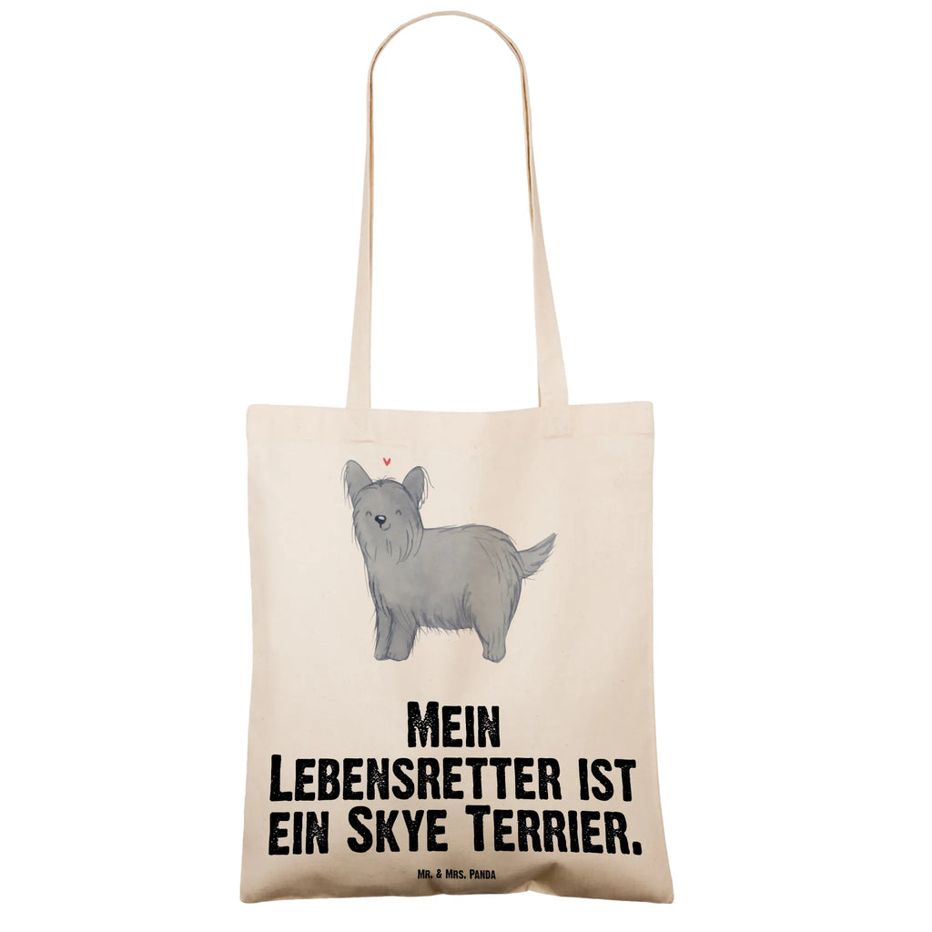 Tragetasche Skye Terrier Lebensretter Shopper, Stoffbeutel, Laptoptasche, Jutetasche, Tasche, Umhängetasche, Tragetasche, Badetasche, Schultertasche, Stofftasche, Einkaufstüte, Beutel, Beuteltasche, Strandtasche, Jutebeutel, Einkaufstasche, Hund, Hunderasse, Rassehund, Hundebesitzer, Geschenk, Tierfreund, Schenken, Welpe, Terrier, Skye Terrier
