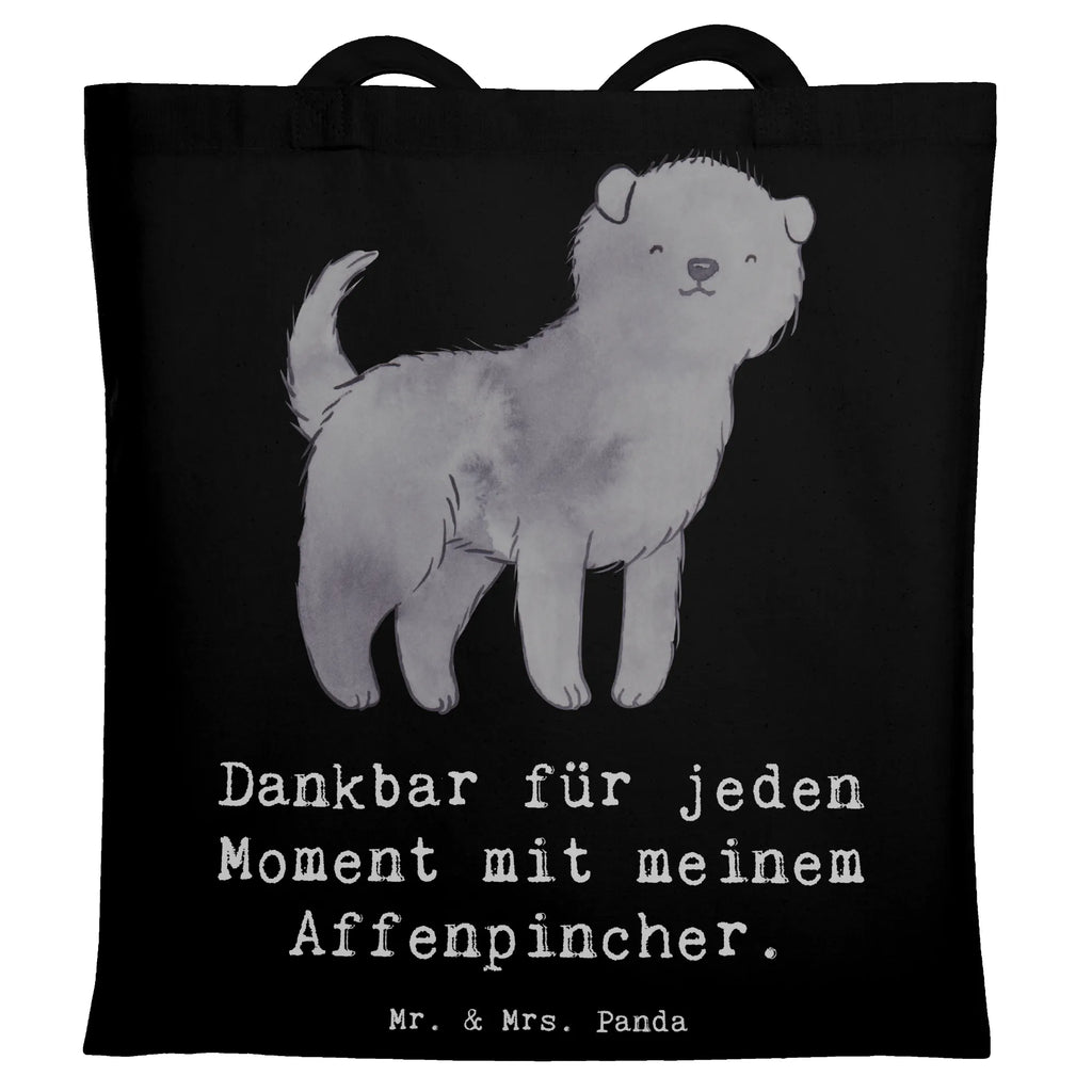 Tote bag Affenpinscher moment Tragetasche, Strandtasche, Badetasche, Beutel, Stoffbeutel, Laptoptasche, Einkaufstasche, Schultertasche, Jutebeutel, Stofftasche, Shopper, Jutetasche, Beuteltasche, Einkaufstüte, Tasche, Umhängetasche, Hund, Hunderasse, Rassehund, Hundebesitzer, Geschenk, Tierfreund, Schenken, Welpe, Affenpincher