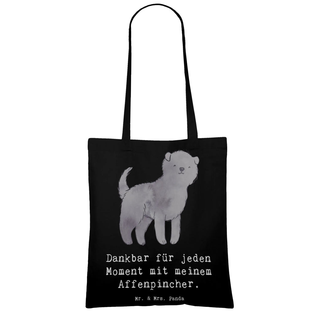 Tote bag Affenpinscher moment Tragetasche, Strandtasche, Badetasche, Beutel, Stoffbeutel, Laptoptasche, Einkaufstasche, Schultertasche, Jutebeutel, Stofftasche, Shopper, Jutetasche, Beuteltasche, Einkaufstüte, Tasche, Umhängetasche, Hund, Hunderasse, Rassehund, Hundebesitzer, Geschenk, Tierfreund, Schenken, Welpe, Affenpincher