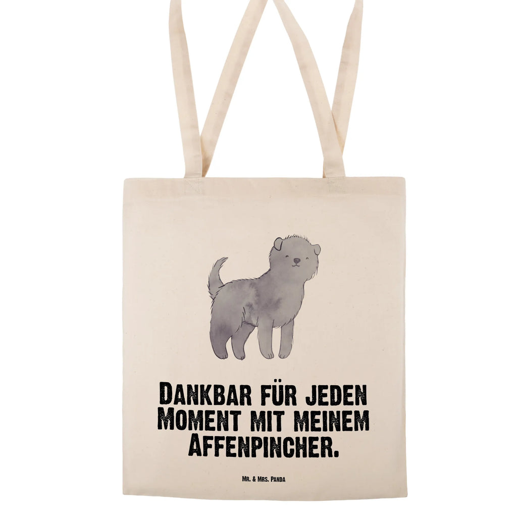 Tote bag Affenpinscher moment Tragetasche, Strandtasche, Badetasche, Beutel, Stoffbeutel, Laptoptasche, Einkaufstasche, Schultertasche, Jutebeutel, Stofftasche, Shopper, Jutetasche, Beuteltasche, Einkaufstüte, Tasche, Umhängetasche, Hund, Hunderasse, Rassehund, Hundebesitzer, Geschenk, Tierfreund, Schenken, Welpe, Affenpincher