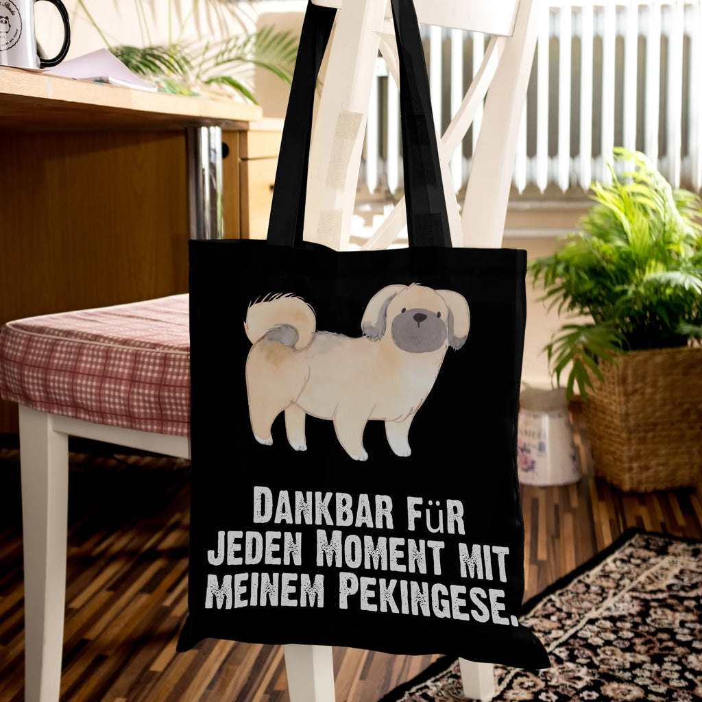 Torba Pekińczyk Moment Umhängetasche, Badetasche, Stofftasche, Schultertasche, Strandtasche, Laptoptasche, Beutel, Tasche, Tragetasche, Stoffbeutel, Einkaufstüte, Jutebeutel, Jutetasche, Einkaufstasche, Shopper, Beuteltasche, Hund, Hunderasse, Rassehund, Hundebesitzer, Geschenk, Tierfreund, Schenken, Welpe, Pekinese, Peking-Palasthund, Pekingese