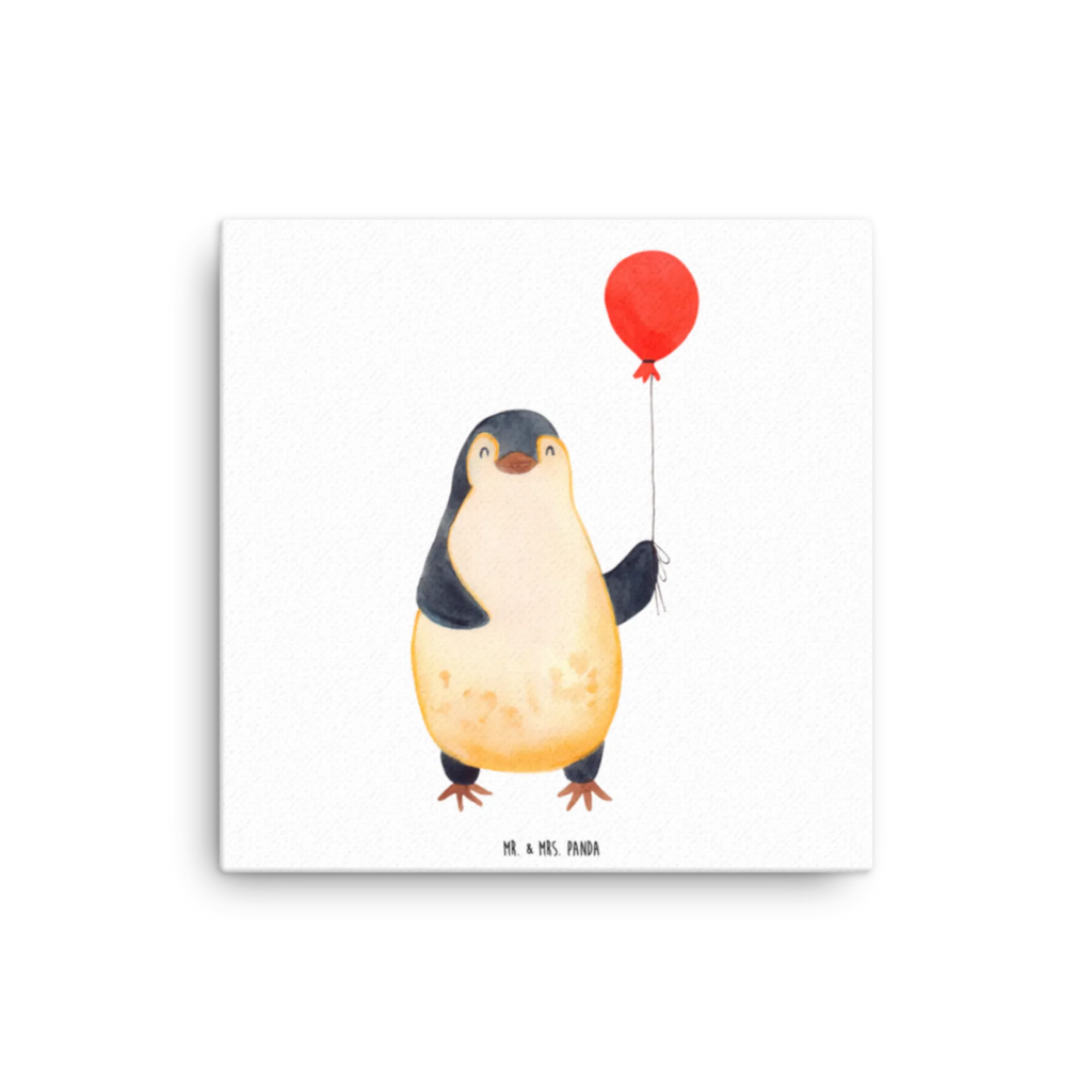 Canvas picture Penguin balloon Leinwand, Kunstdruck, Pinguin, Glück, Liebe, Geschenk Freundin, Motivation, Beste Freundin, Lebenslust, Neues Leben, Geschenkidee, Luftballon, Neustart, Pinguine, Tagträume