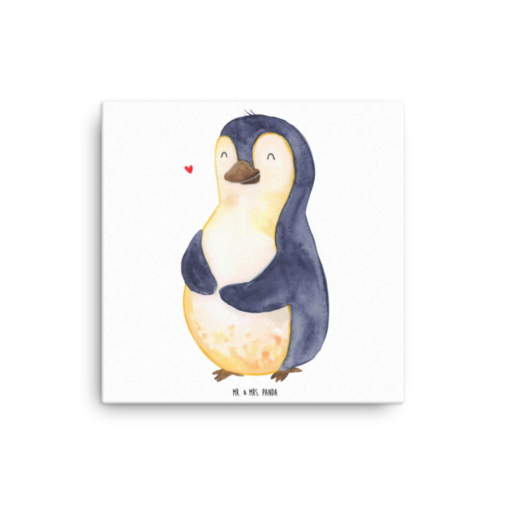 Canvas picture Penguin diet Leinwand, Kunstdruck, Pinguin, Körperliebe, Gewicht, Abnehmen, Selbstrespekt, Motivation, Abspecken, Diät, Selbstliebe, Pinguine