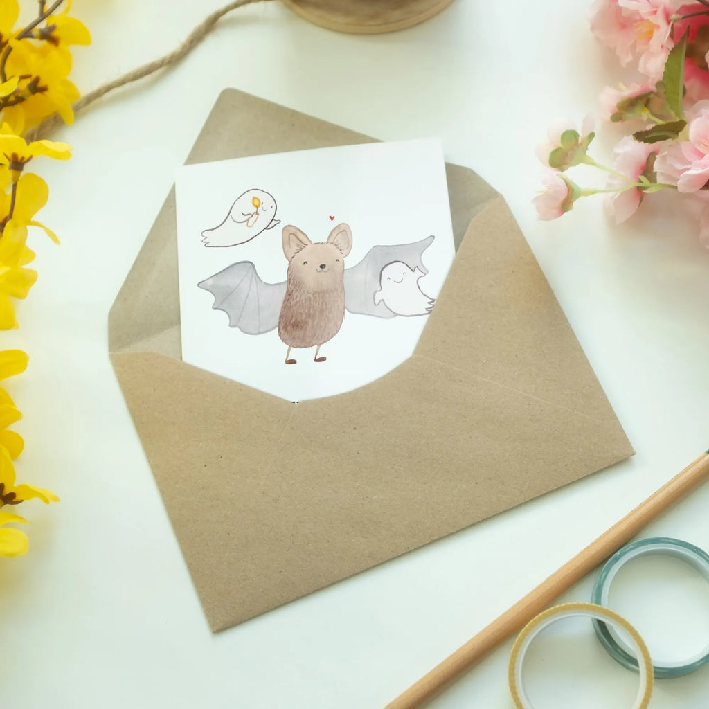 Grußkarte Fledermaus Gespenster Geburtstagskarte, Ansichtskarten, Karte, Hochzeitskarte, Klappkarte, Grußkarte, Glückwunschkarte, Einladungskarte, Halloween, Deko, Martinssingen, Dekoration, Geschenke, Schenken, Gespenster, Fledermaus, Süßes sonst gibt's saures, Trick or Treat, Halloween Deko