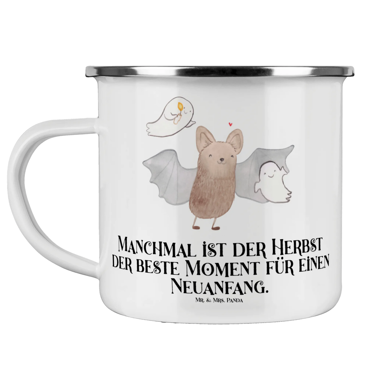 Enamel camping mug Bat Ghosts Blechtasse, becher emaille, reisetasse, Emaille Becher, Tasse Emaille, Reisebecher, emaillebecher, Teetasse, Motivtasse, Haferl, blechbecher, Kaffeepott, Campingtasse, metallbecher, outdoortasse, wanderbecher, wandertasse, Emailletasse, Outdoor Becher, Pott, Teebecher, Outdoor Tasse, Emaille Tasse, Campingbecher, Schenken, Geschenke, Deko, Dekoration, Halloween, Martinssingen, Gespenster, Halloween Deko, Fledermaus, Trick Or Treat, Süßes Sonst Gibt's Saures