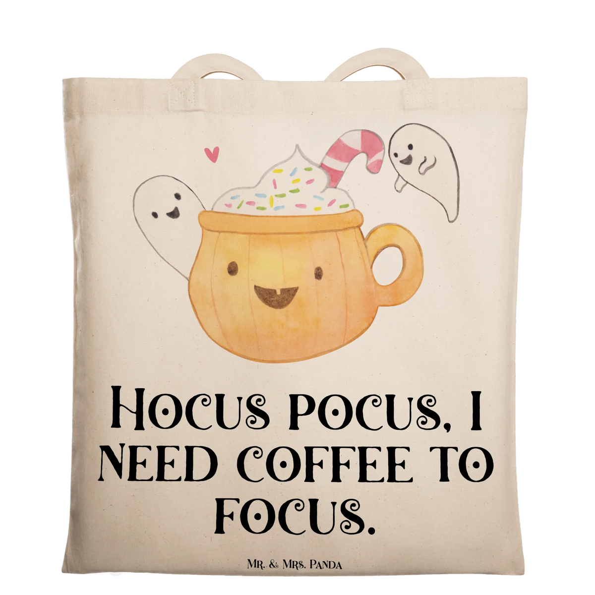 Tote bag Coffee Ghost decor, Martin singing, gifts, decoration, giving