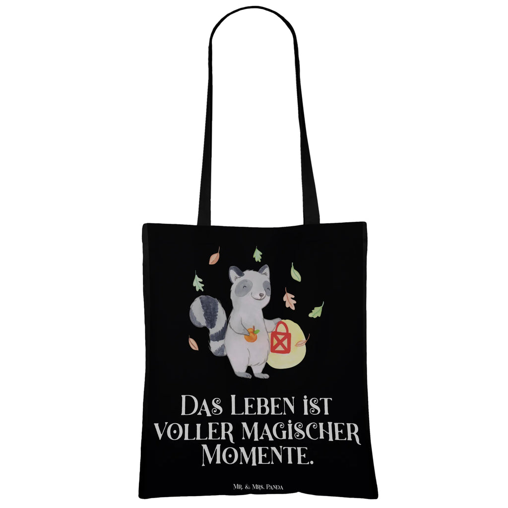 Tragetasche Waschbär Laterne Jutebeutel, Tasche, Einkaufstüte, shopping tasche, Shopper, unitasche, Badetasche, Einkaufsbeutel, Tüte, Stoffbeutel, büchertasche, Schultertasche, Strandtasche, Schultasche, Einkaufstasche, Laptoptasche, Tragetasche, tote bag, Jutetasche, Beutel, Henkeltasche, uni tasche, Stofftasche, Leinentasche, baumwollbeutel, bedruckte tasche, Alltagstasche, Statementbeutel, Beuteltasche, Baumwolltasche, Umhängetasche, Halloween, Martinssingen, Dekoration, Deko, Schenken, Geschenke, Herbst, Waschbär, Süßes sonst gibt's saures, Laterne, Trick or Treat, Halloween Deko